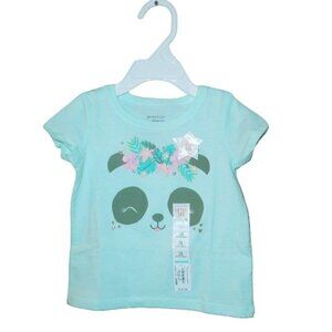 Jumping Beans Toddler Softest Tee Mint Panda Size 12M